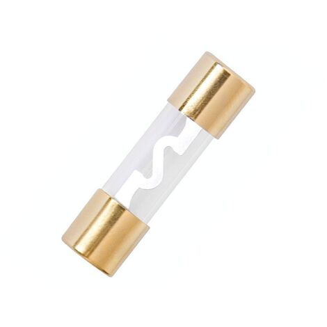 Fusible en verre pour autoradio 60 A 10,3 mm x 38 mm