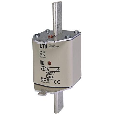 Fusible ETI NH NH3C gG 280A/500V, Cond. 3