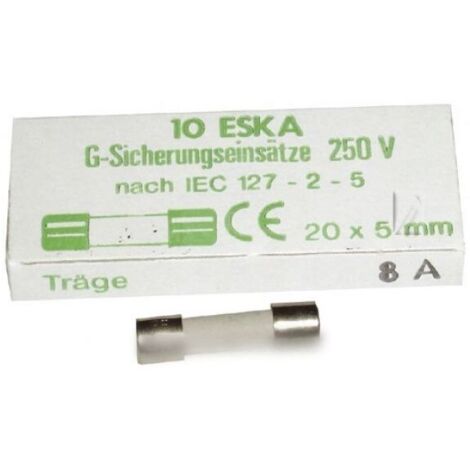 FUSIBLE TEMPORISE 8 AMPERE POUR MICRO ONDE MOULINEX