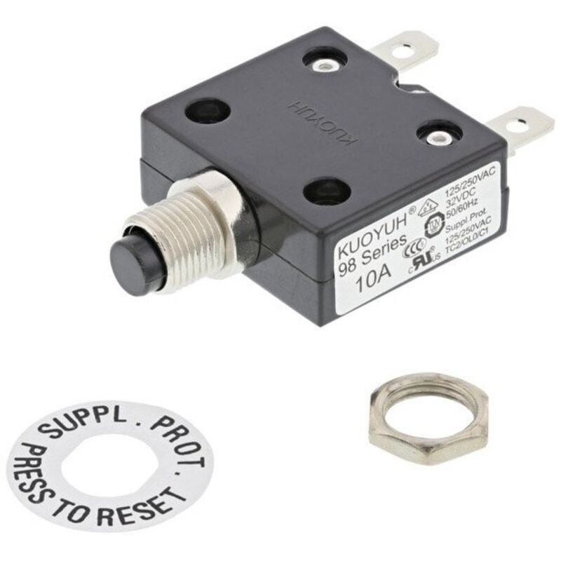 Electrolux - Fusible thermique 10a 250v/12 pour tiroirs sous-vide 405537432