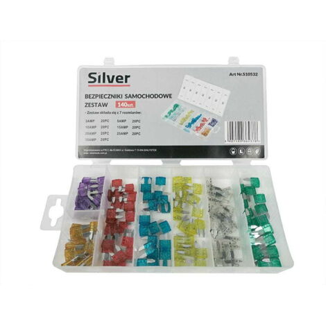 FUSIBLES 330A 130uds PLATA