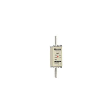 fusibles à couteaux - nh0 - gg - 100a - avec indicateur - 500v - mersen d219814