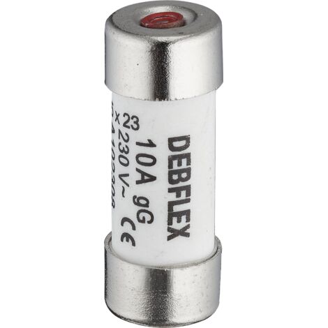 Fusibles con indicador: 10 amperios (3 piezas)