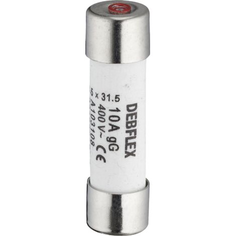 Fusibles con indicador: 10 amperios (3 piezas)