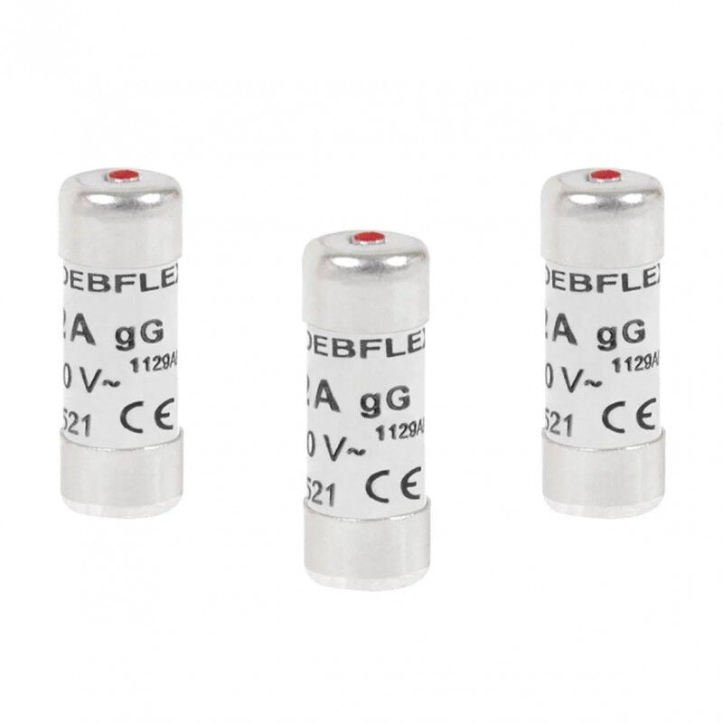 

Fusibles con indicador: 16 amperios (3 piezas)