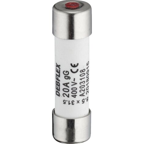 Fusibles con indicador: 20 amperios (3 piezas)