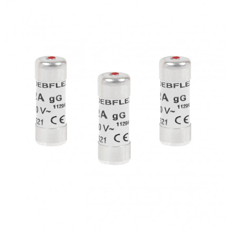

Fusibles con indicador: 32 amperios (3 piezas)