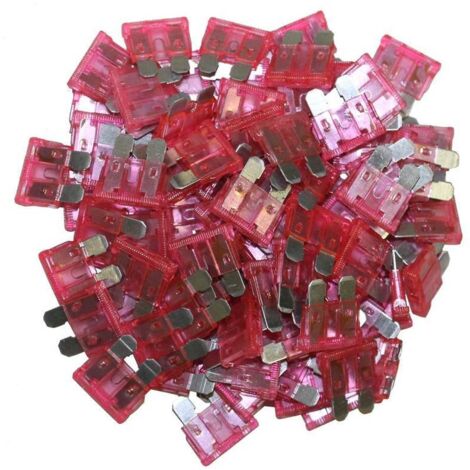 Fusibles enfichables 3 ampères sachet de 25 fusibles