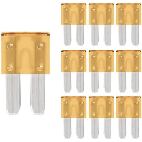 Fusibles Micro2 Lames 5A pour Camping-Car, Auto, Moto, Camion (Lot de 10 Pièces)