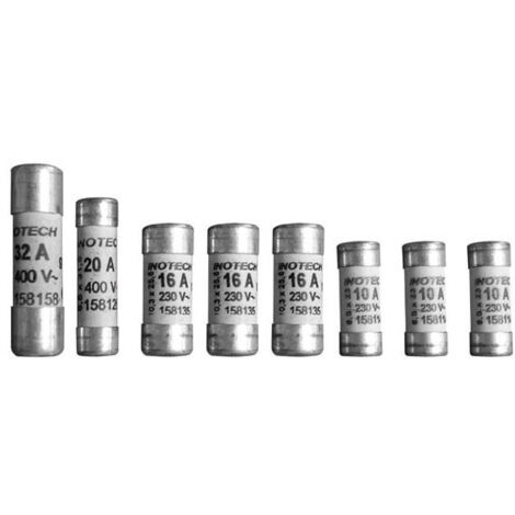 FUSIBLES RAMIC 8 C ZENITECH 3X10A 3X16A 1X20A 1X32A CON LED SKU-PPR-893896