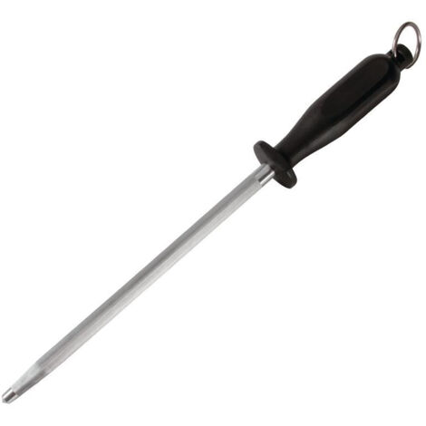Fusil à aiguiser à grains fins professionnel - Hygiplas - 23 cm