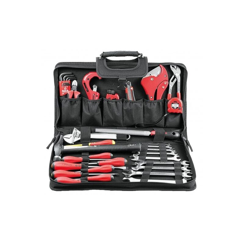 Mob Outillage - mob - Boîte à outils fusion box textile garnie plomberie