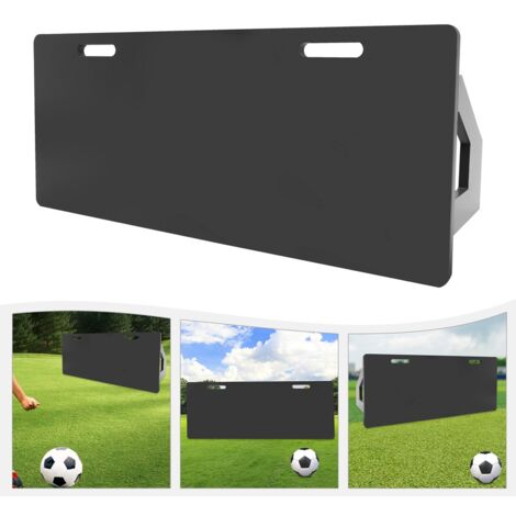 Fußball Training Board Rebound Board Fußball Rebound Board Passage & Tir Pratique Rebound Board 104x42x6cm Schwarz