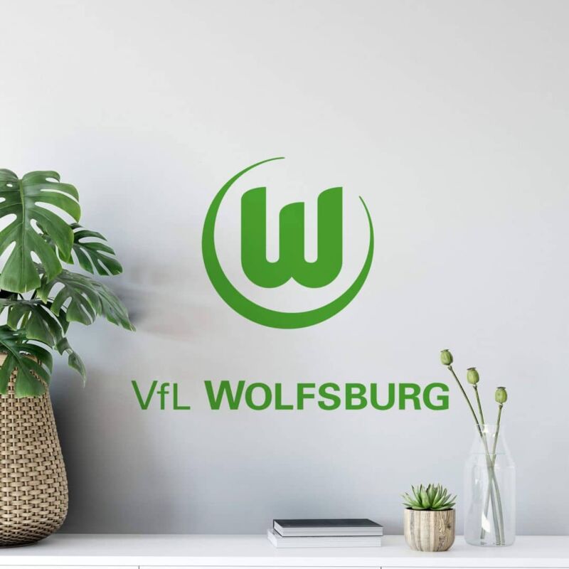 Fussball Vfl Wolfsburg Logo 2 40x27cm Wandtattoo Fanartikel Merch Moebel Preisverglechsportal Ladendirekt De