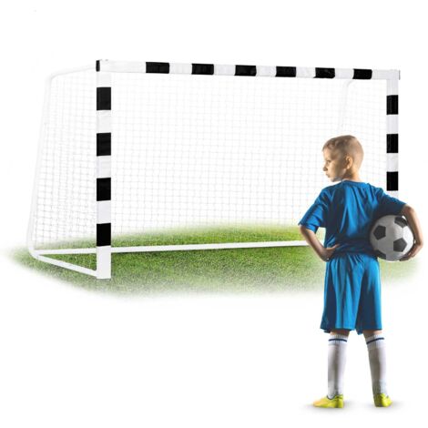 Fußballtor 300 x 160 x 90 cm NS-460 schwarz-weiß