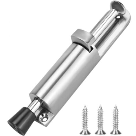 Fußbetätigter Türstopper aus Metall, Bodentürstopper, Türschloss, Türstopper aus Zinklegierung, geeignet für den Innen- und Außenbereich