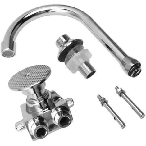 Fußbetätigter Wasserhahn, Hauswassertank, Gemüsetopf, Wasserschlauch, Fußarmatur-Set, Trittschlauch, Gartenschlauch, Rasensprenger, Ersatzwasserhahn