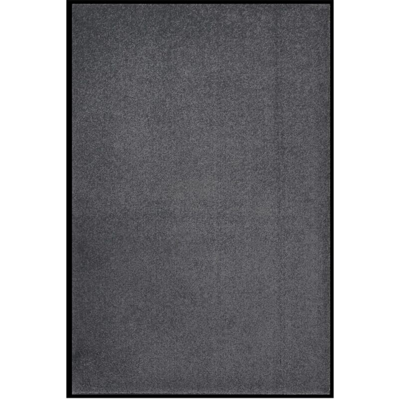 Vidaxl Fußmatte 80x120 Cm Anthrazit