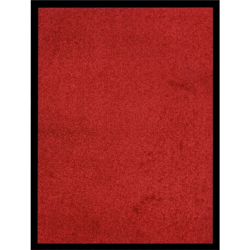 Fußmatte Rot 60x80 Cm Vidaxl