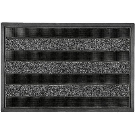 Fußmatte anthrazit Gummi / Polypropylen L600xB400xS10mm