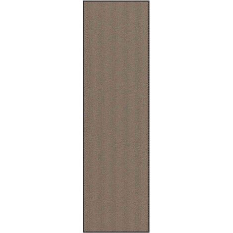 Fußmatte Braun 115x400 cm vidaXL