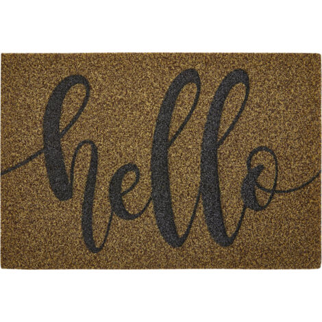 Fußmatte Stratford Hello natur 45 x 75 cm