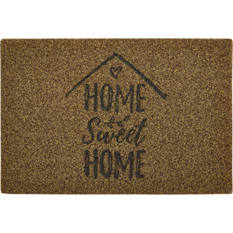 Fußmatte Stratford Home Sweet Home natur 45 x 75 cm
