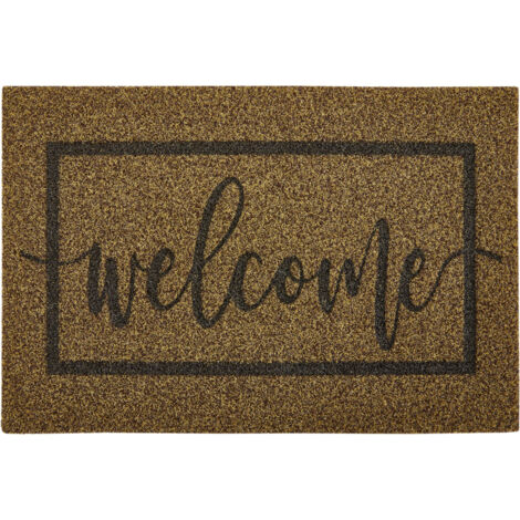 Fußmatte Stratford Welcome natur 45 x 75 cm