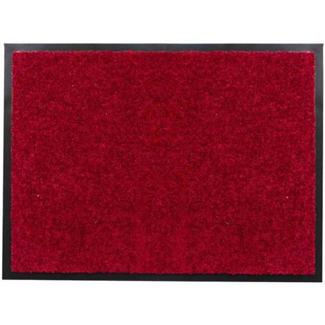 Fußmatte Twine 60x80cm rot Schmutzfangmatte Fußabtreter Haushalt Matte TOP NEU
