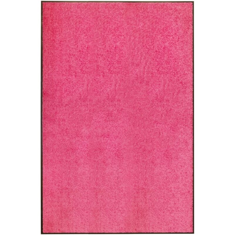 Fußmatte Waschbar Rosa 120x180 Cm - Vidaxl