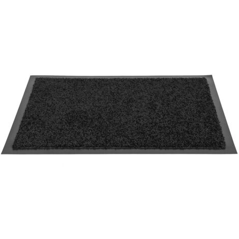 Fußmatte waschbar schwarz PA L600xB900xS8mm