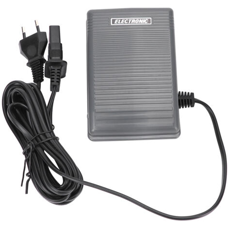 Fußpedal für Brother Nähmaschinen, 220–240-V-Netzkabel mit EU-Stecker