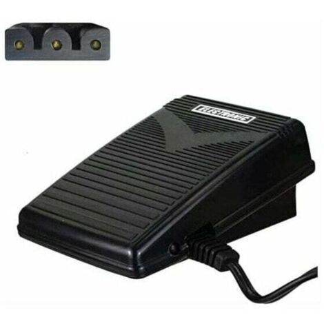 Fußpedal für Nähmaschinen SINGER Promise 1409, 2250 Tradition, 2282. Elna, Juki, Pfaff, von DEBUNS