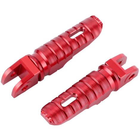 Fußrastenfüße aus Aluminiumlegierung für DUCATI 1098/1198 - Rot (2 Stück)