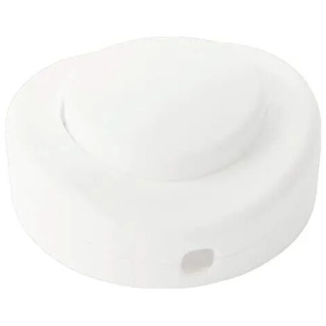 Fußschalter, 2A, 250V, weiß