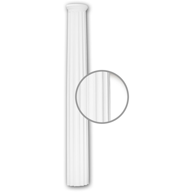 

Profhome Decor - Fuste de columna 112030 Profhome Columna Elemento decorativo estilo Neoclasicismo blanco