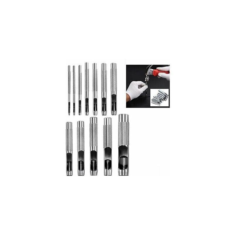 Topolenashop - fustelle in acciaio set 12 pz per