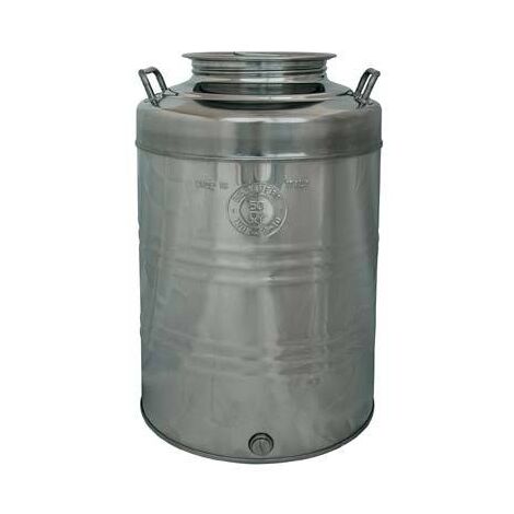 Fustino graffato belvivere inox 18/10 lt  15 Belvivere