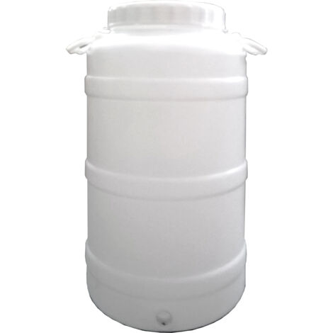 FUSTO BOCCA LARGA LT.50 CON PREDISPOSIZIONE RUBINETTO 3/4. Prezzo per 1 pezzo.