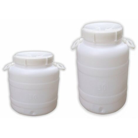 Fusto Contenitore Allmentare a Bocca Larga 50 Litri Ø36xh63 cm