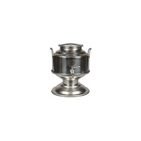 Fusto Inox Per Olio Saldato Lt.5 Con Base