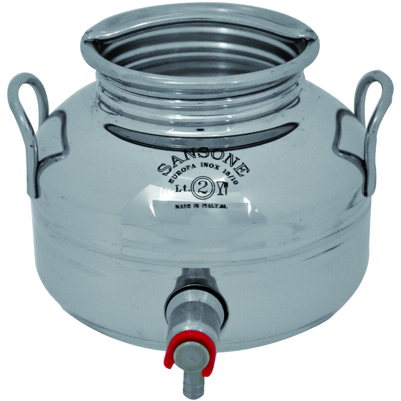 Acier inoxydable conteneur pour fût bin lt. 2 - Sansone