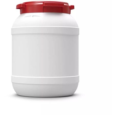 Fut / Bidon plastique alimentaire grande ouverture à visser - CURTEC 26 litres