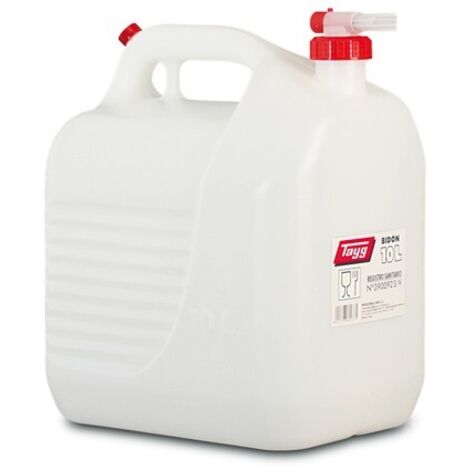 Fût en plastique de 20 litres avec robinet adapté à un usage alimentaire 603365