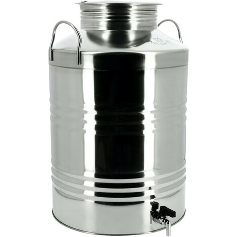 Fût inox 50L pour huile d'olive