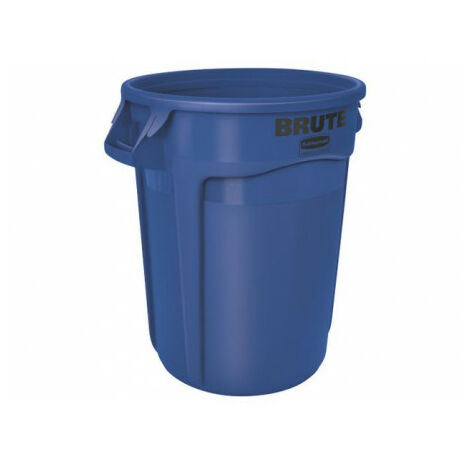 Fût polyvalent bleu 121 l PE D. extérieur 560xH692 mm RUBBERMAID