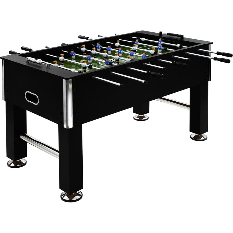 

Rogal Home&Deco Futbolín de acero 60 kg 140x74,5x87,5 cm negro