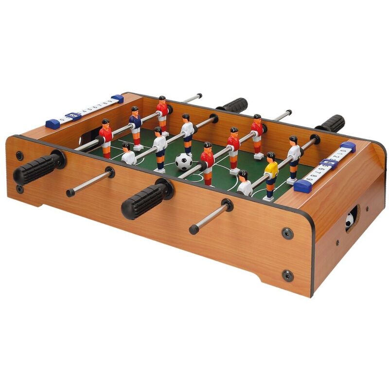 Hogar Y Mas - Futbolín Infantil De Madera Para Niños . Resistente/Sobremesa 51X30X10 Cm.-Hogarymas-.-Hogarymas-