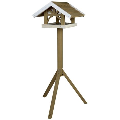 Futterhaus Stehend Natura  45x28x44 cm Braun 55802 TRIXIE