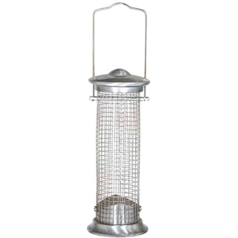 Futtersäule für Erdnüsse, Höhe 24 cm Alu-Serie